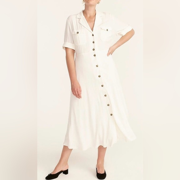 J Crew collared camp-pocket shirtdress - Picture 5 of 5